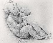 Andrea Mantegna THe Infant Christ France oil painting artist